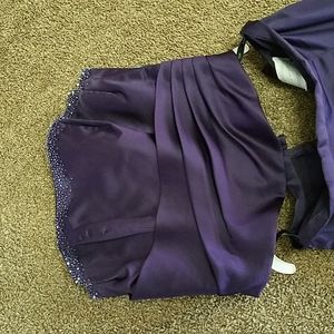 Alfred Angelo, size 8, eggplant color